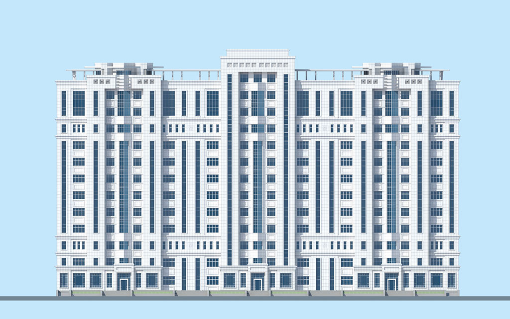 Aşgabadyň günbatarynda   täze ýaşaýyş jaý toplumy gurlar