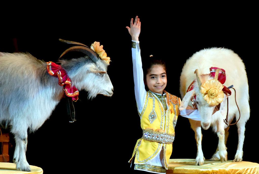 Коллектив Ашхабадского цирка представил новые номера