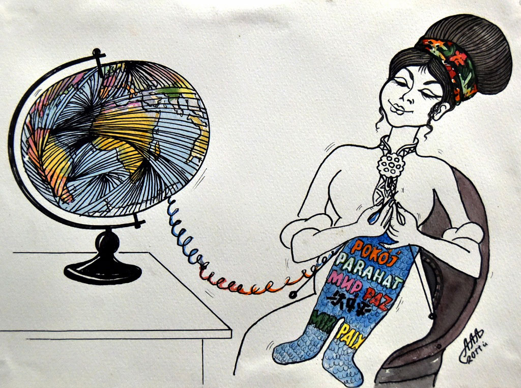 Творчество Атаджана Аширова привносит в жизнь радужные эмоции  