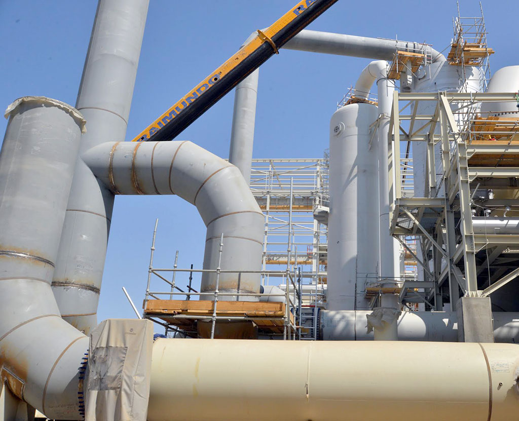 Start-up works starts at the gas-chemical complex under construction in Ovadandepe