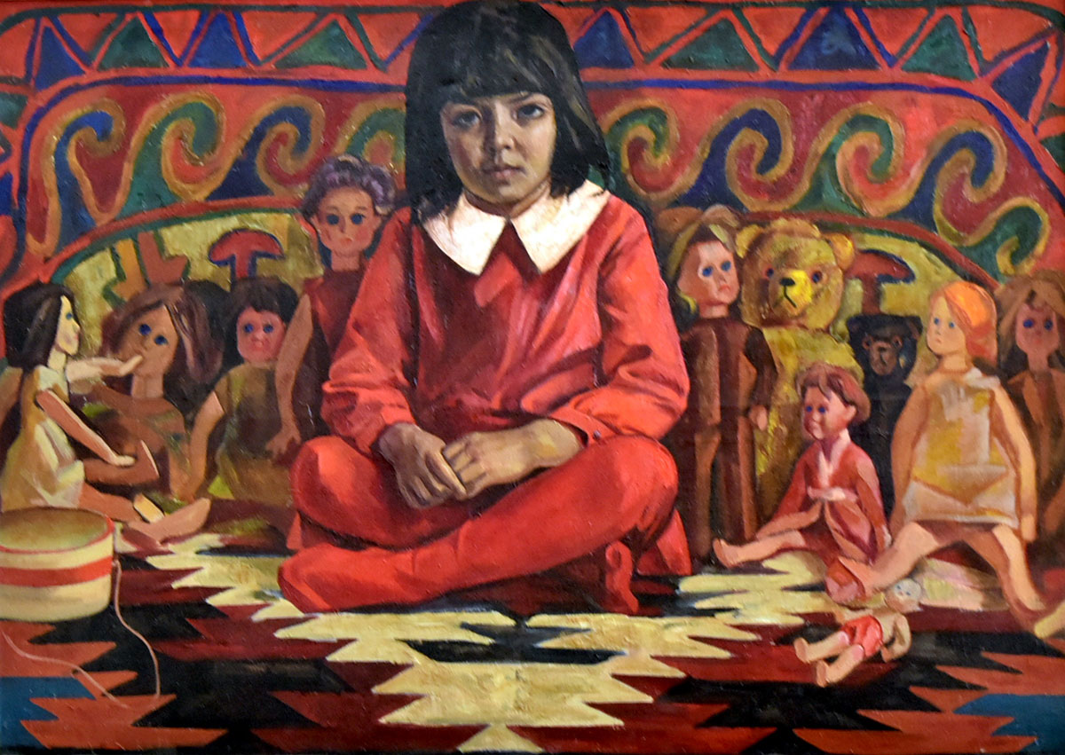 Türkmenistanyň halk nakgaşy Durdy Baýramowyň ýagty ýadygärligine bagyşlanyp onuň eserleriniň sergisi  gurnaldy