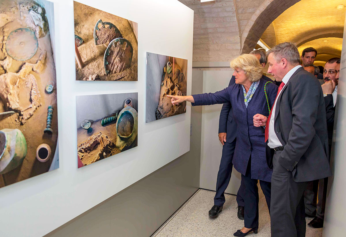 Gadymy Margiananyň taryhy-medeni gymmatlyklary Ýewropa sergisinde