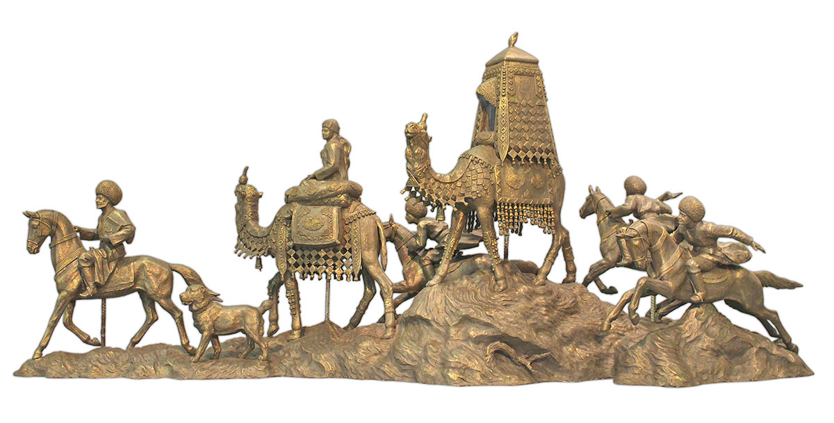 Названы победители творческого конкурса на художественное воплощение образа туркменского скакуна 