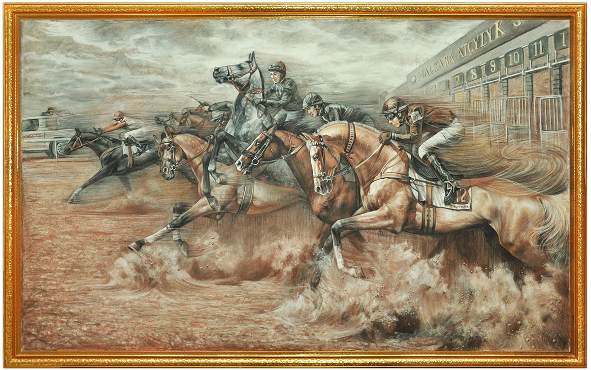 Названы победители творческого конкурса на художественное воплощение образа туркменского скакуна 