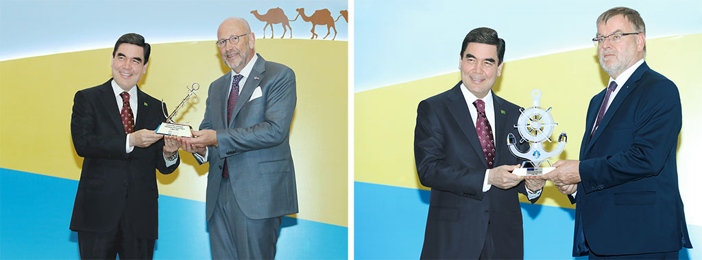 Türkmenistanyň Prezidenti ählumumy ulag meseleleri boýunça halkara foruma gatnaşdy