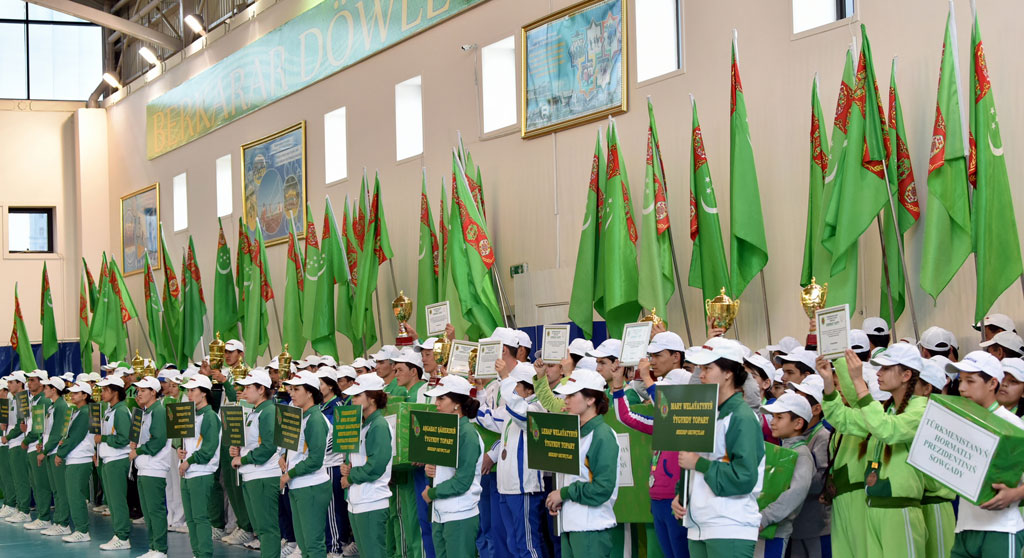 “Türkmenistan –ruhubelentligiň we sagdynlygyň ýurdy” atly sport çäresiniň jemleri jemlenildi