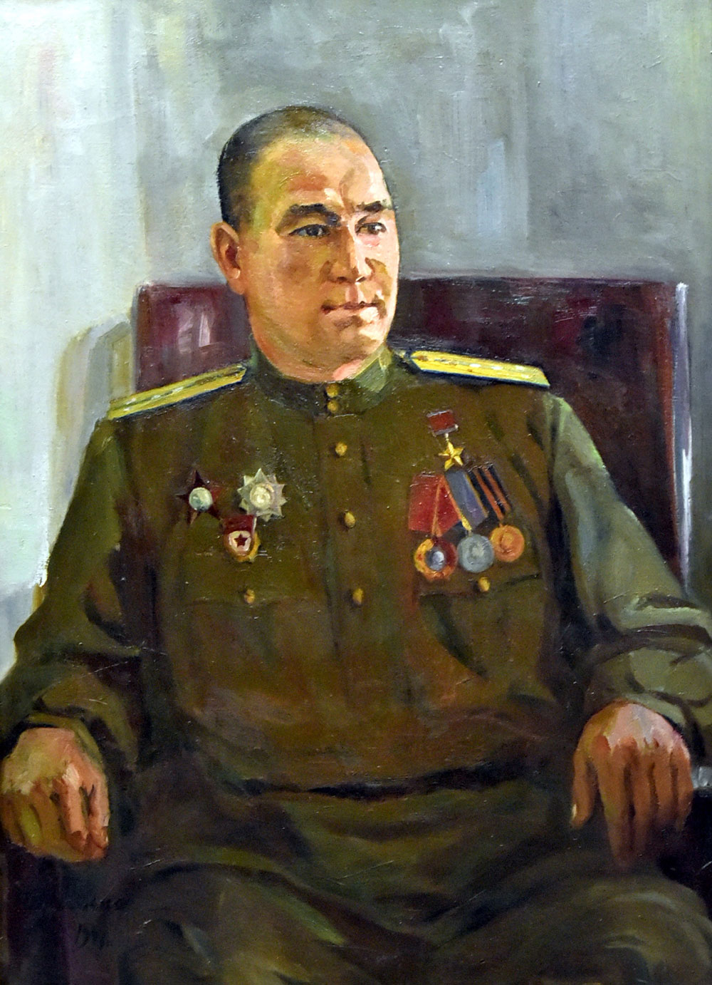 Paýtagtymyzyň sergi zallarynda Ýeňiş Baýramyna bagyşlanan sergiler açyldy