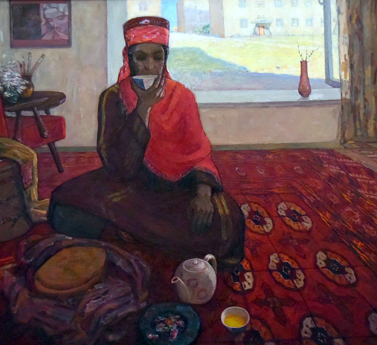 Динамичный ритм Ашхабада в художественной интерпретации 