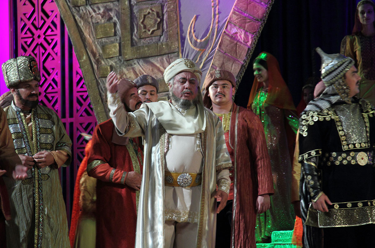 В Ашхабаде состоялась одна их ярких премьер года - эпическая опера «Хурлукга – Хемра» 