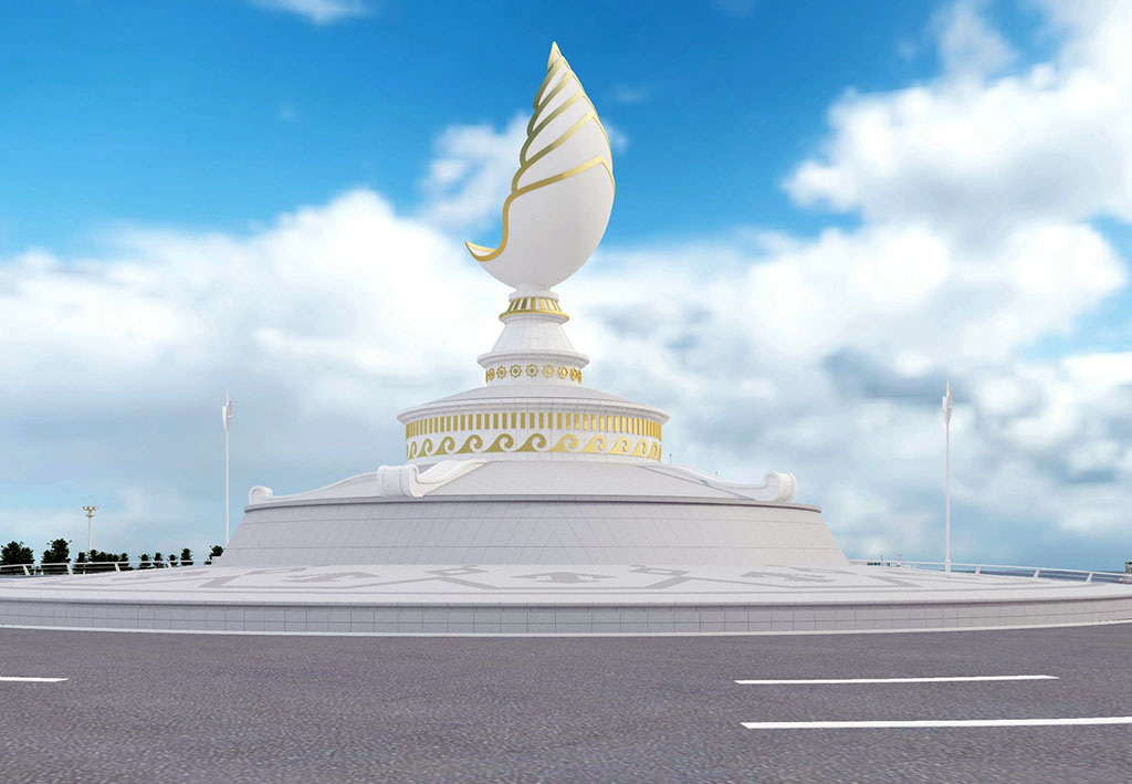 Город Туркменбаши украсят новые скульптурные композиции 