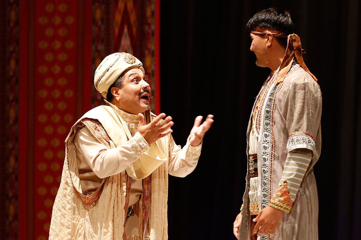 Gözden geçirilişde görkezilen «Ürgenç kyssasy» oýny tomaşaçylarda uly gyzyklanma döretdi