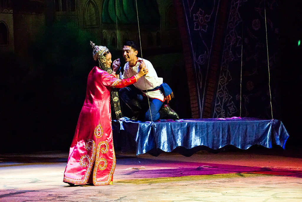 Marynyň welaýat  drama teatrynda  belli destan özboluşly sahnalaşdyryldy 