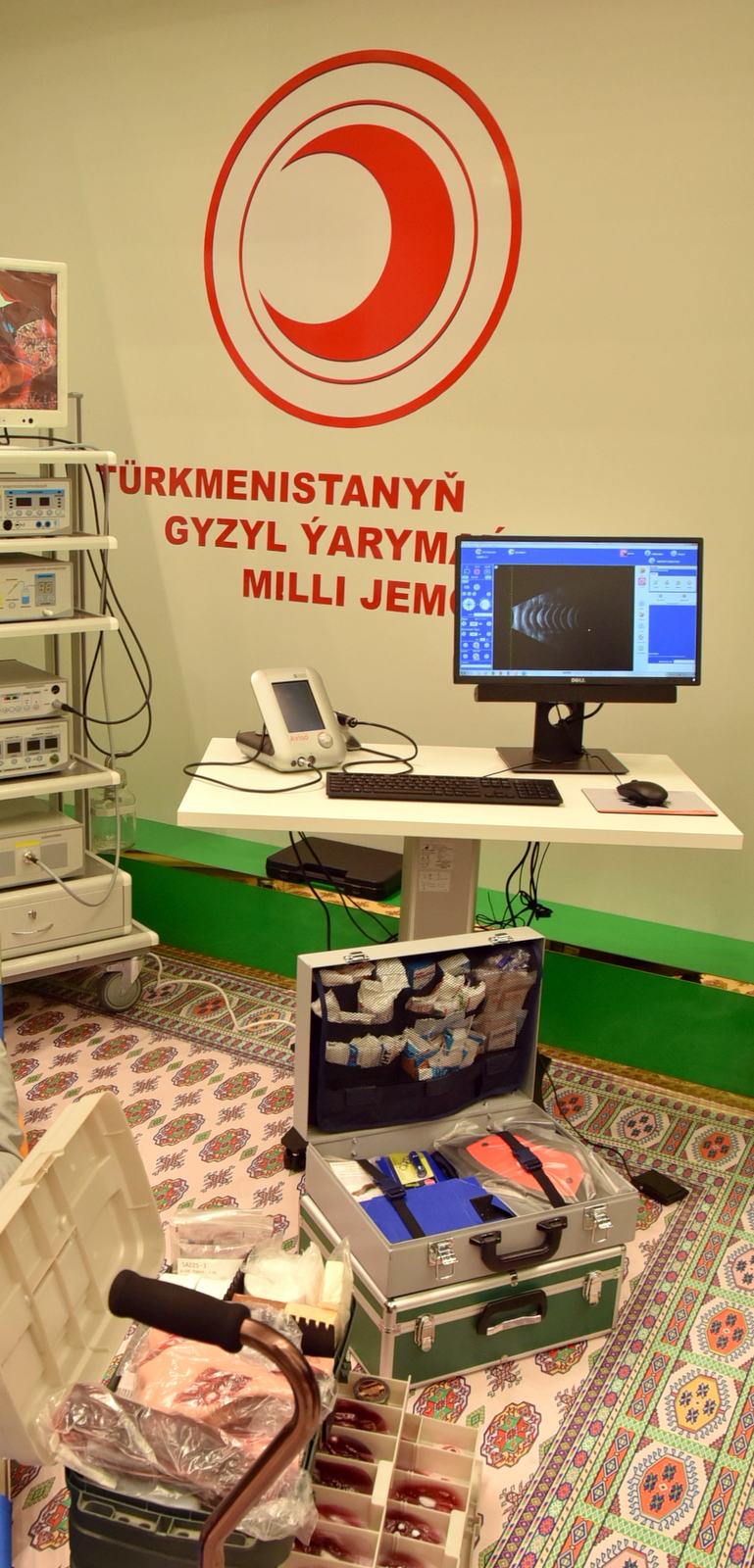  Aşgabatda “Saglyk - 2018” atly halkara sergi işe başlady