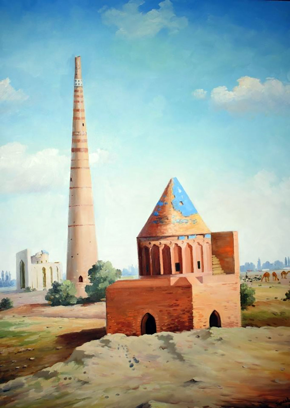 Daşoguzlylar Beýik Ýüpek ýoluna bagyşlanan sergi bilen tanyşýarlar