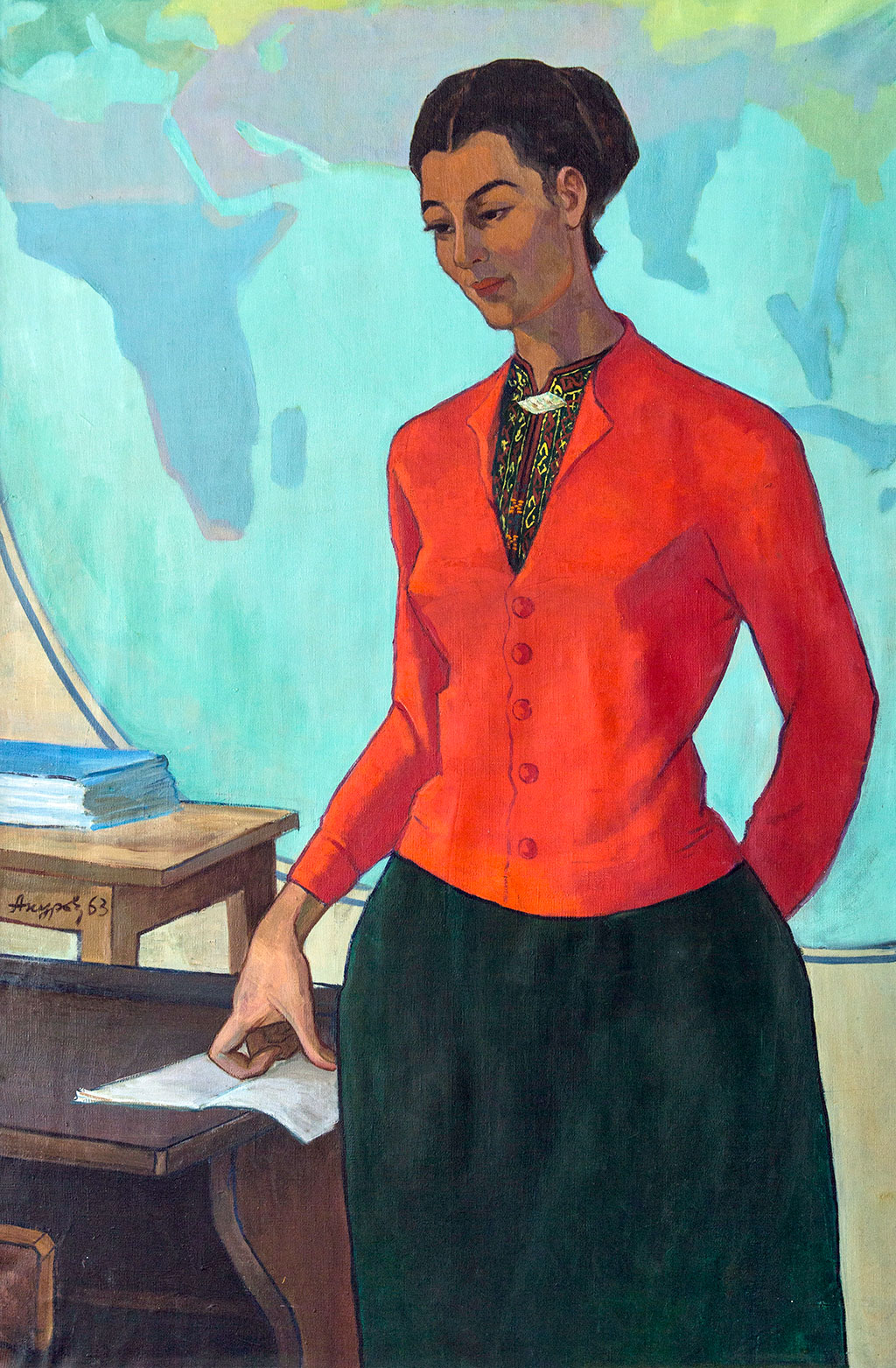 Музей ИЗО представил собрание картин на тему школы 