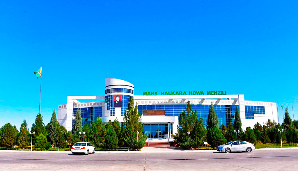 В Международном аэропорту Мары совершил посадку самый большой грузовой самолёт в мире 