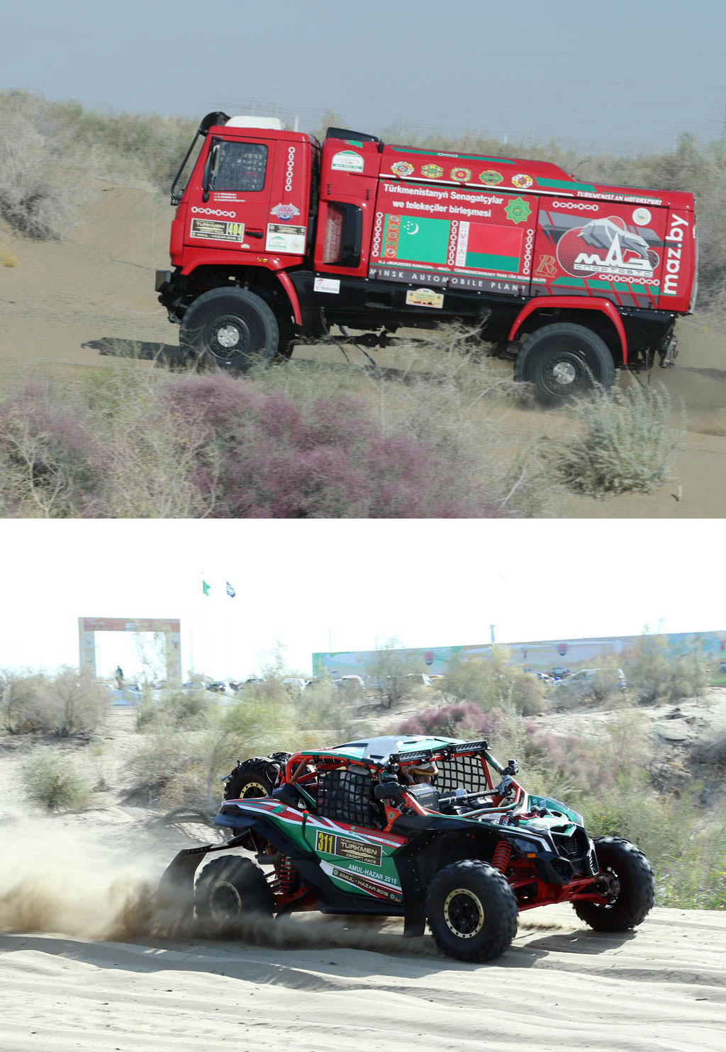 Завершён первый гоночный день авторалли «Амуль-Хазар 2018» 