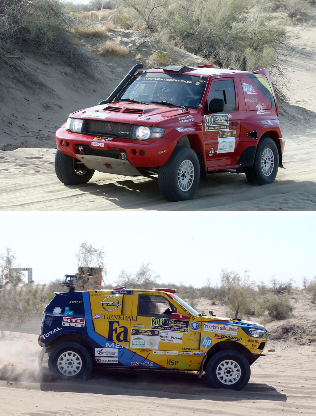 Завершён первый гоночный день авторалли «Амуль-Хазар 2018» 