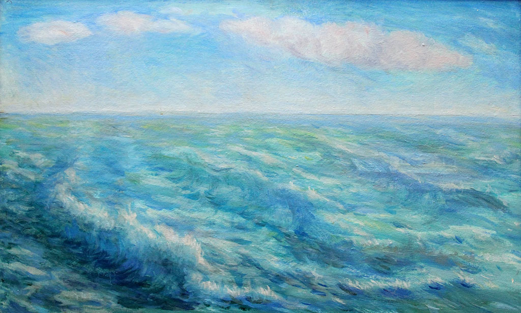 Žiwopisçi Polat Annamyradow sergä  senagat manzarlaryndan suratlar tapgyryny hödürledi