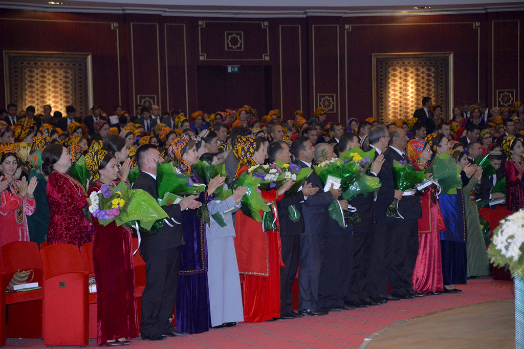 Состоялось чествование деятелей культуры, отмеченных президентской премией и званиями 