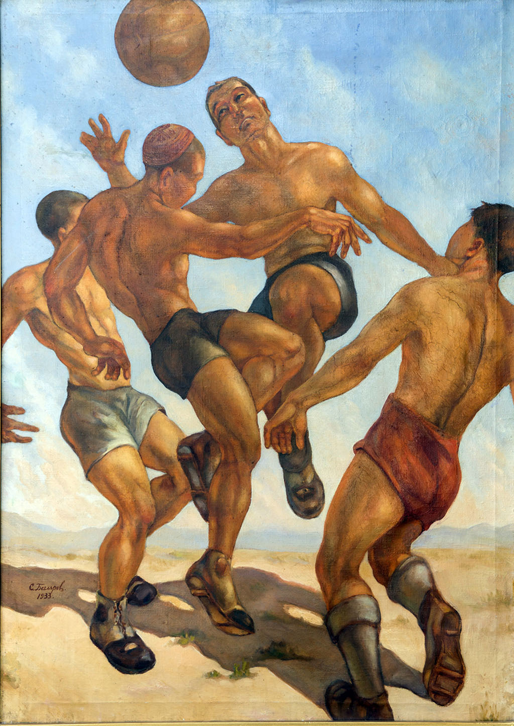 Milli nakgaşlyk mekdebiniň halypalary: Sergeý Beglýarow