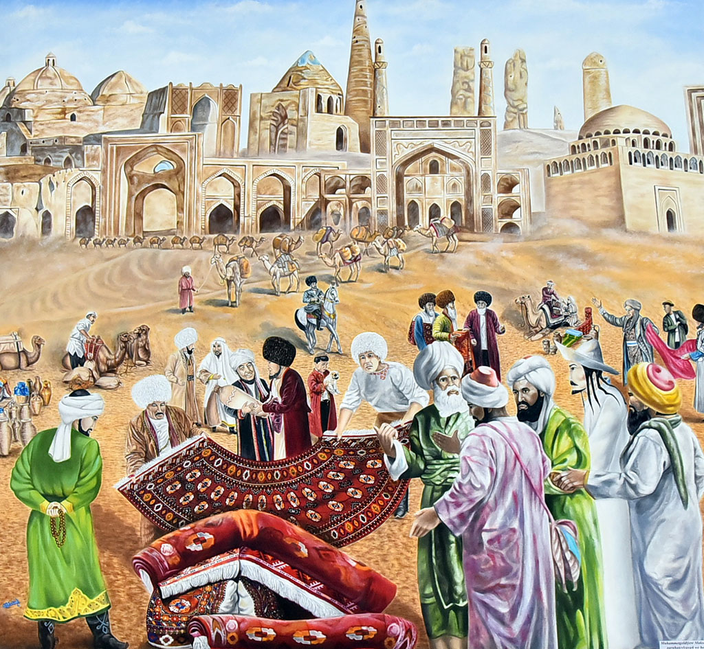 Býeik Ýüpek ýoluna bagyşlanan işleriň bäsleşiginiň jemi jemlenildi