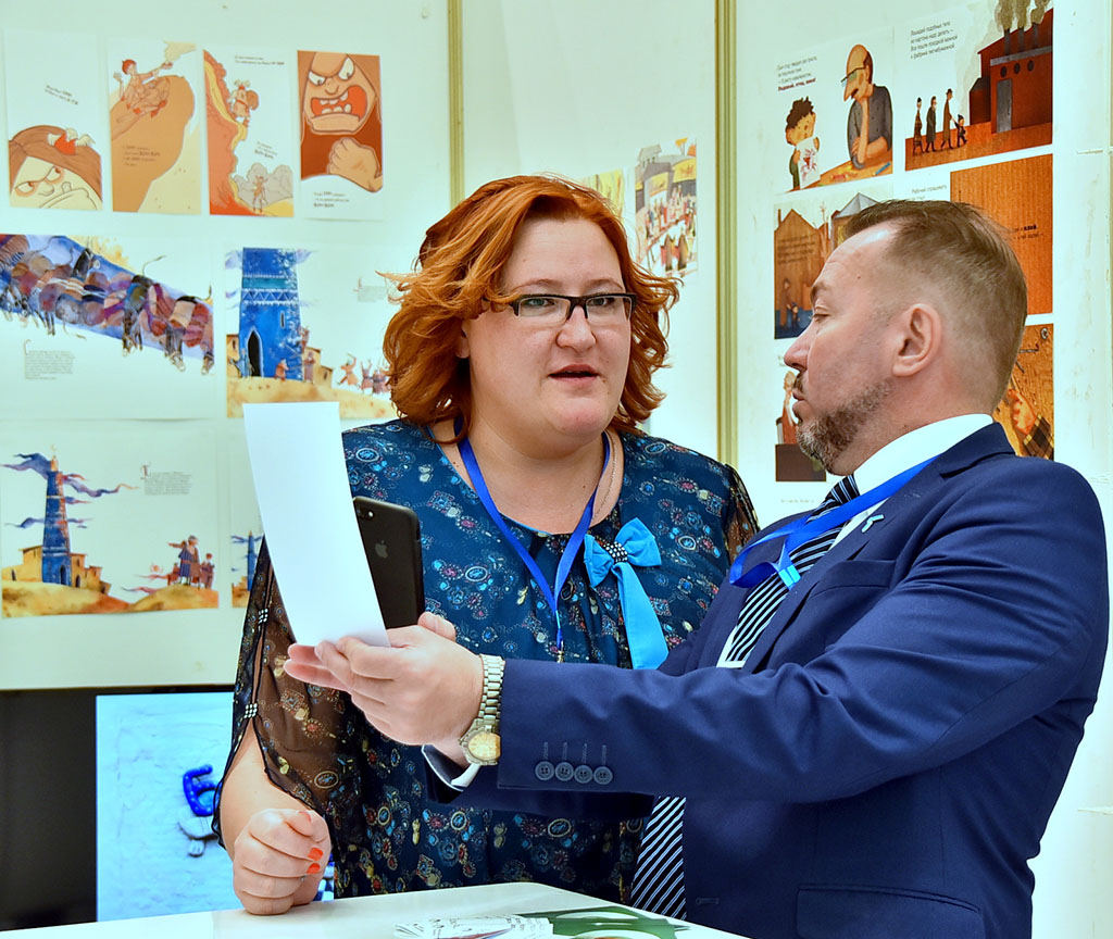 С достижениями издательской сферы знакомит Международная выставка-ярмарка 