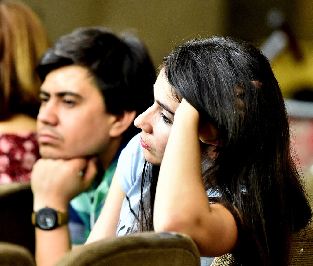 Konserwatoriýanyň Uly zalynda milli we ýewropa nusgawy sazlary ýaňlandy