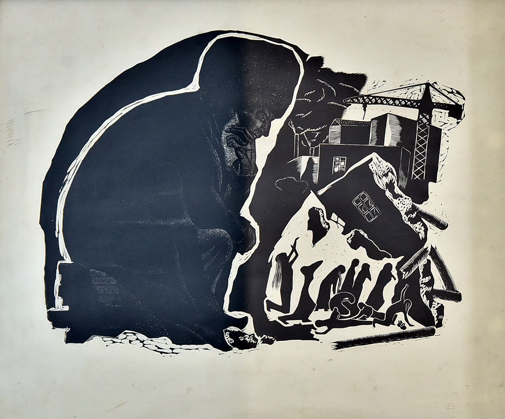 Şekillendiriş sungaty muzeýiniň tematiki sergisi Aşgabat ýer titremesine bagyşlandy