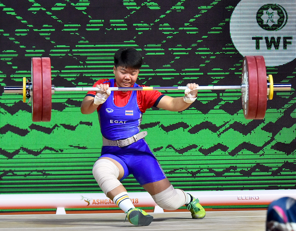 Spanish weightlifter Lidia Valentin Perez is two times world champion 