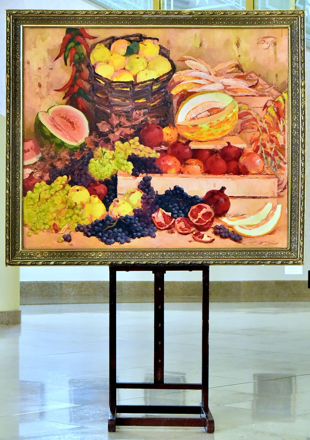 Türkmen žiwopisçileriniň eserlerinde hasyl baýramynyň waspy