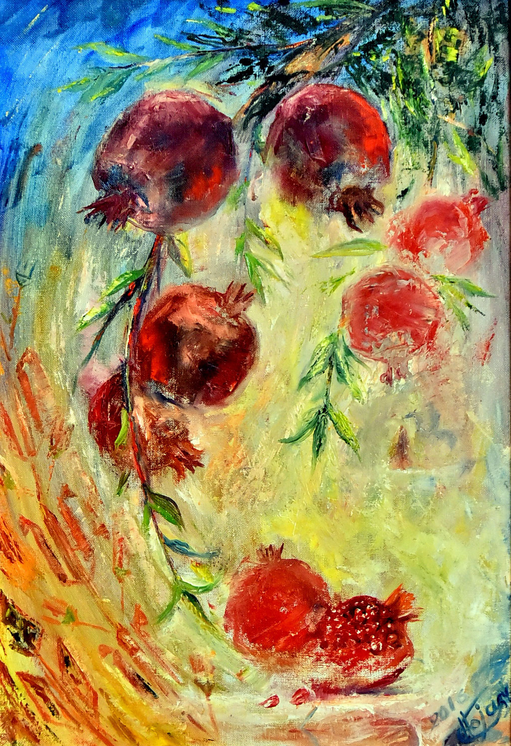 Türkmen žiwopisçileriniň eserlerinde hasyl baýramynyň waspy