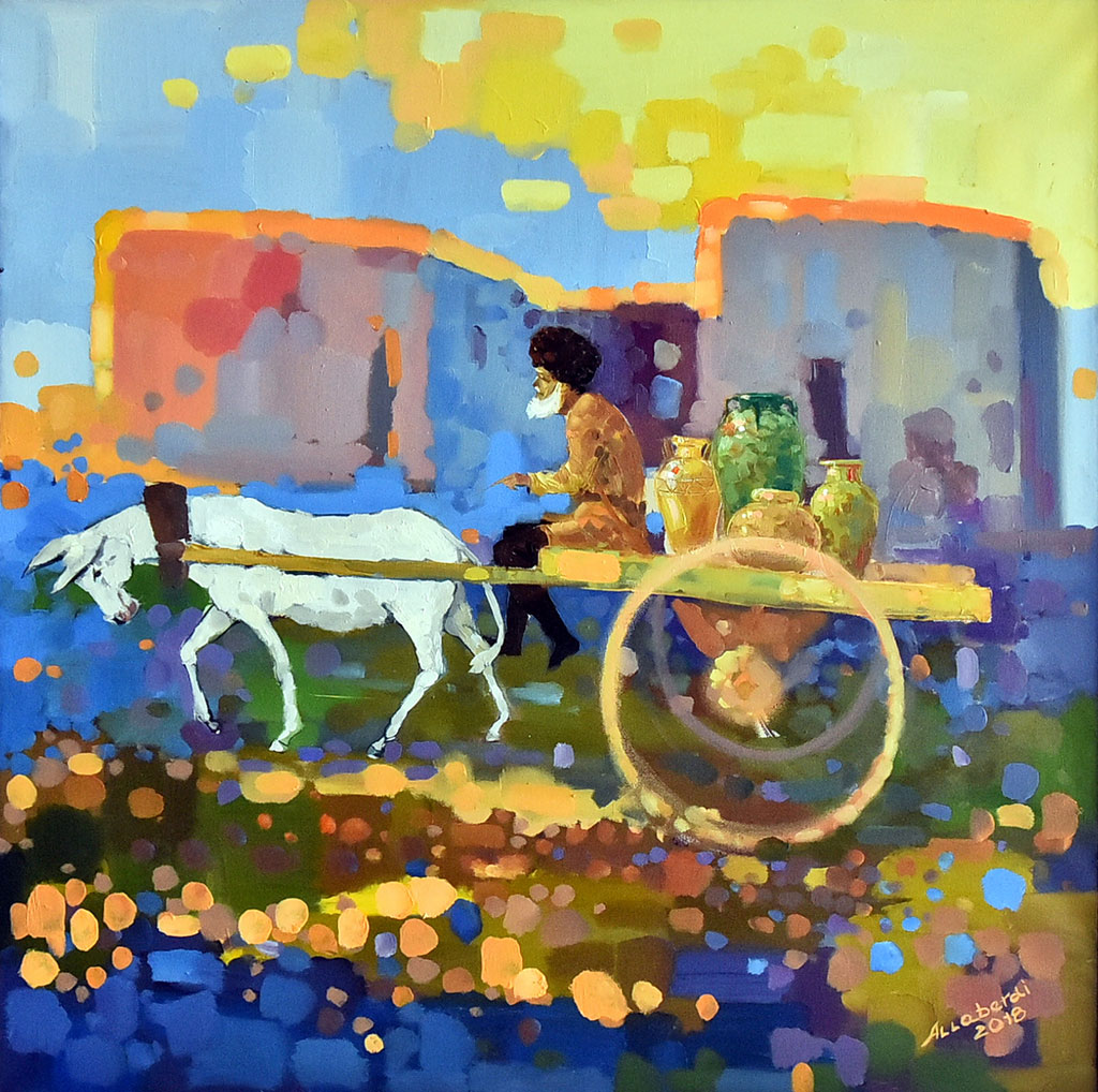 Художник Аллаберды Овездурдыев обладает талантом созидать красоту   