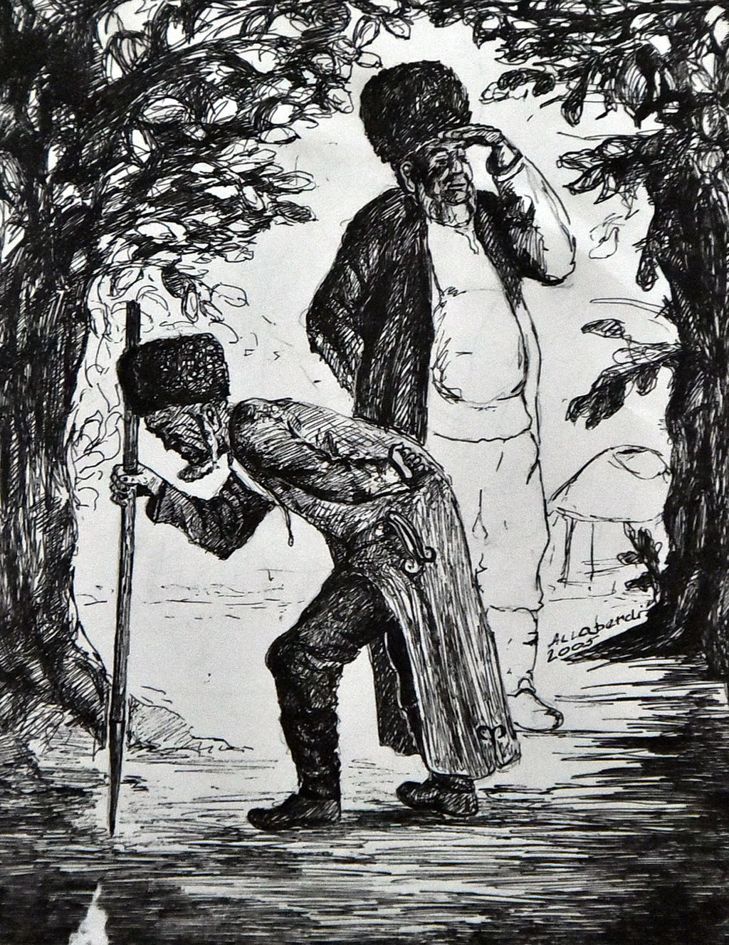 Nakgaş  Allaberdi Öwezdurdyýew gözellik döretmegiň ussady