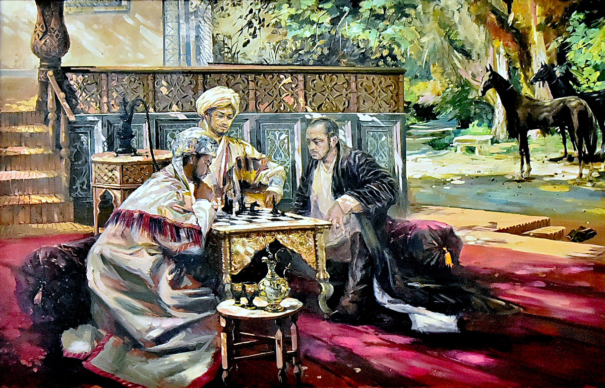 История и традиции - на полотнах туркменских живописцев  