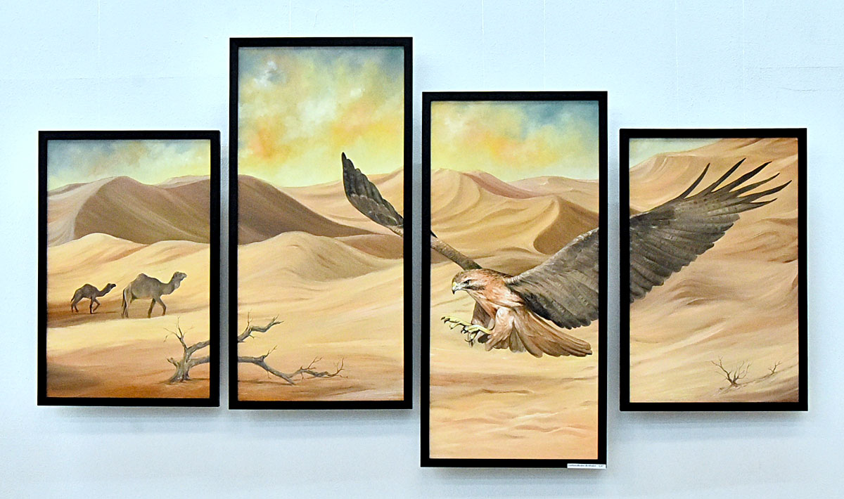 Türkmen žiwopisçileriniň suratlarynda - taryh we däpler