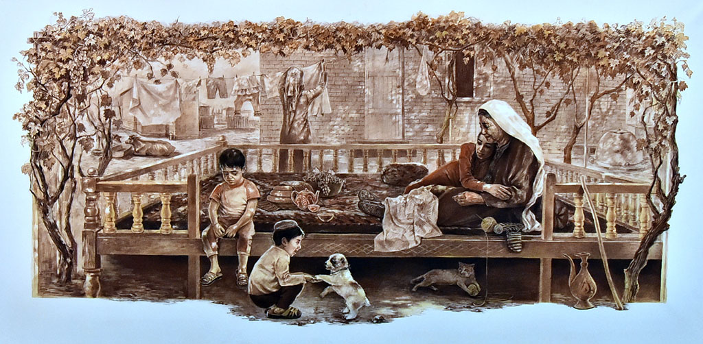 Лучшие работы студентов Академии художеств представлены на выставке-конкурсе 