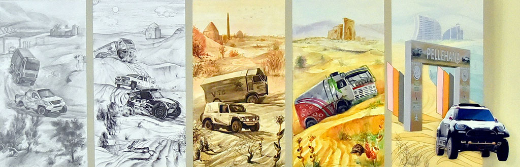 Лучшие работы студентов Академии художеств представлены на выставке-конкурсе 