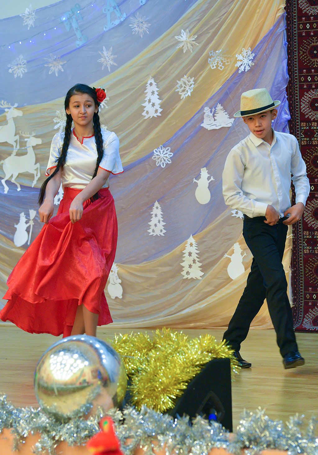 В Учебно-воспитательном оздоровительном центре столицы прошло новогоднее торжество