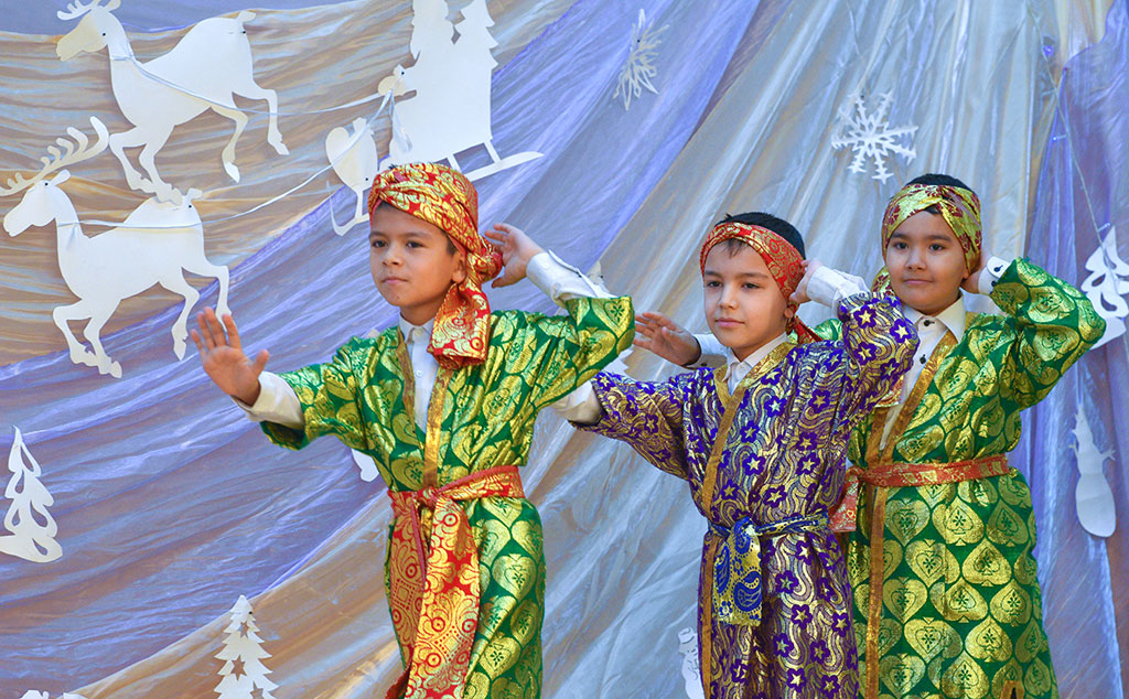 В Учебно-воспитательном оздоровительном центре столицы прошло новогоднее торжество