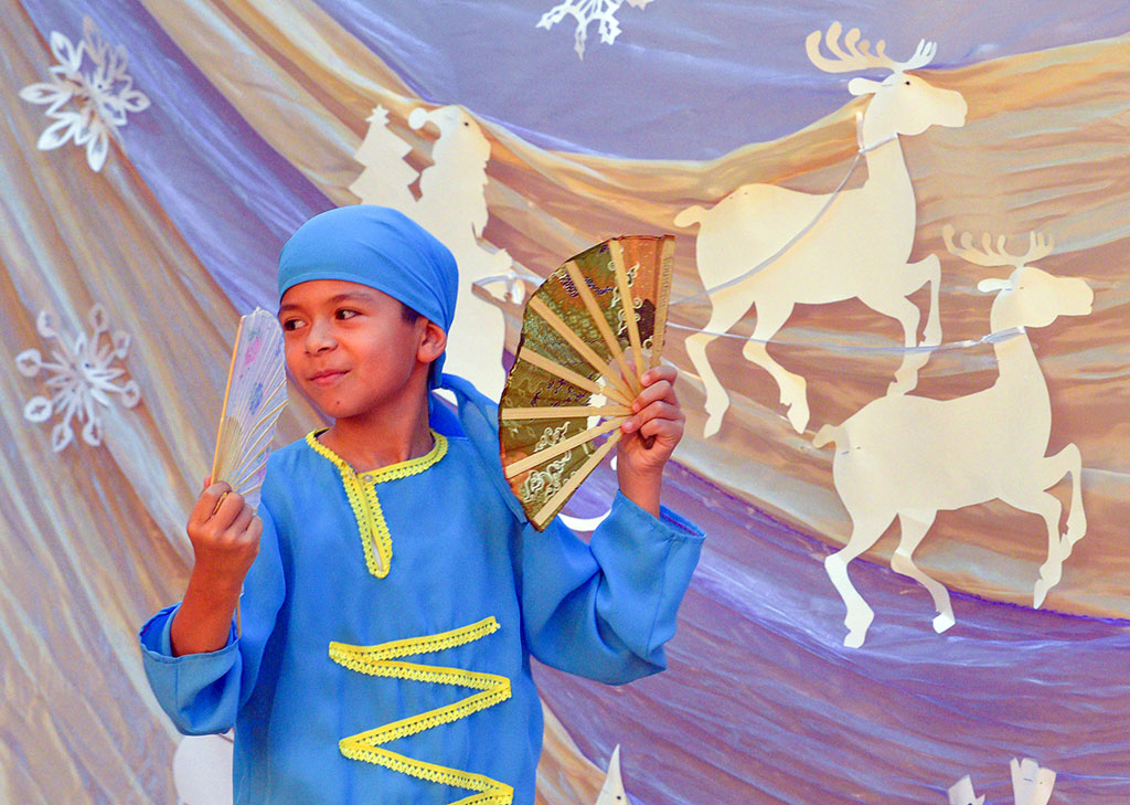 В Учебно-воспитательном оздоровительном центре столицы прошло новогоднее торжество