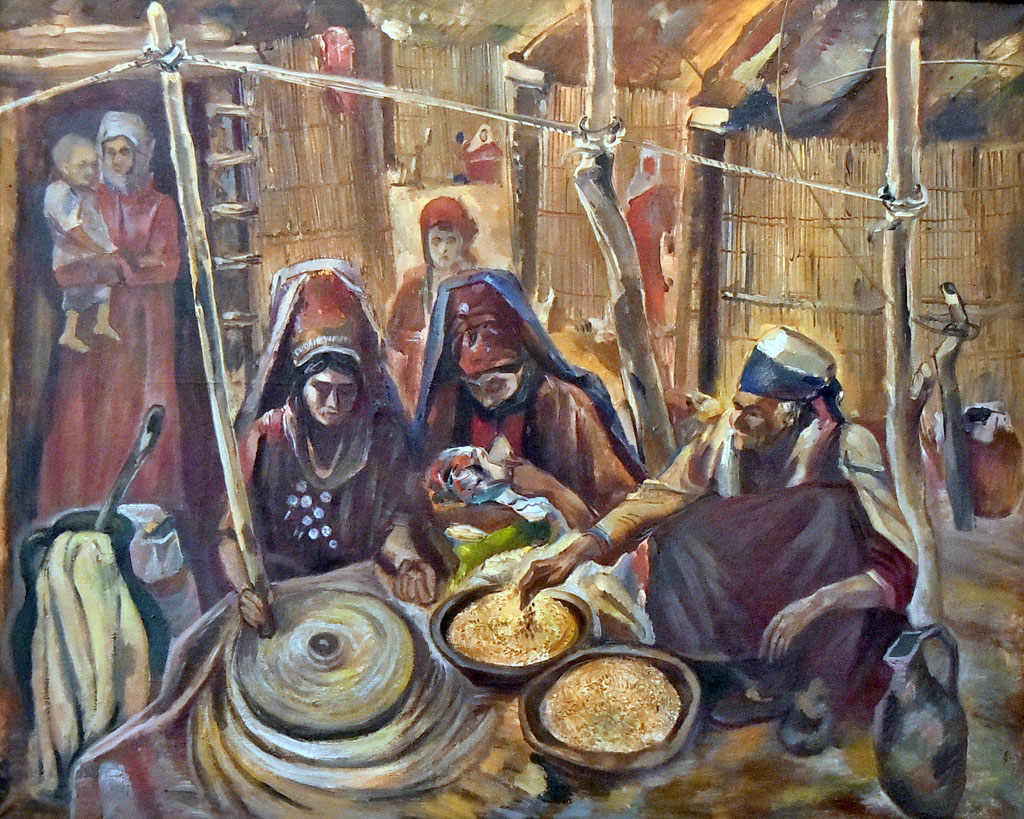 Türkmen restawratorlary nakgaşlaryň işlerini dikeltdiler