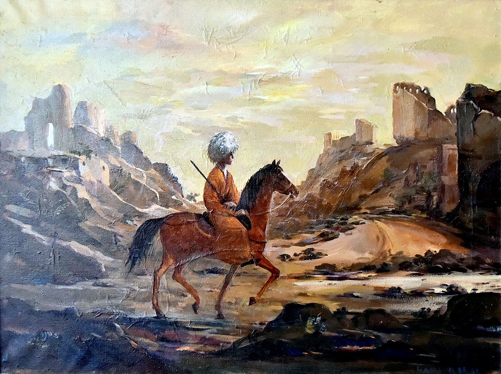 Defenders of Fatherland in Works of Renowned Turkmen Artists 