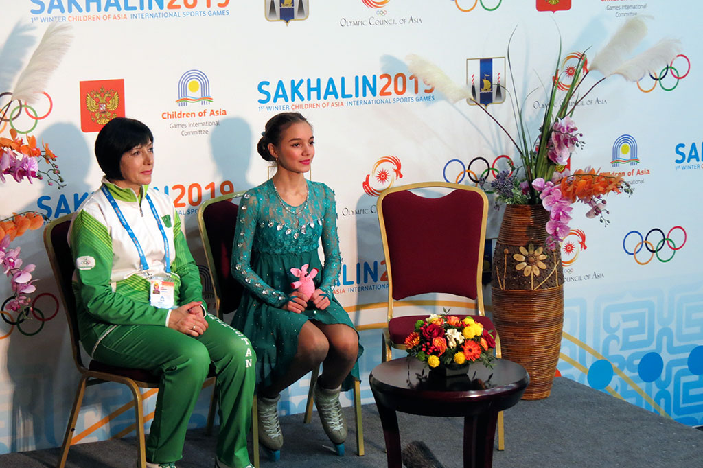 Türkmenistanyň figuralaýyn typýan türgenleriniň «Aziýanyň çagalary» oýunlarynda gazanan üstünlikleri
