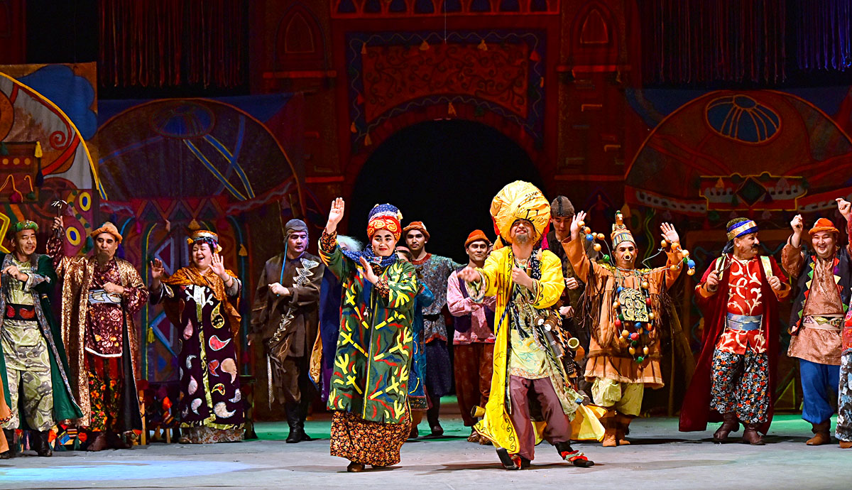 Спектакль Какаджана Аширова о Ходжа Насреддине: весело о серьёзном 
