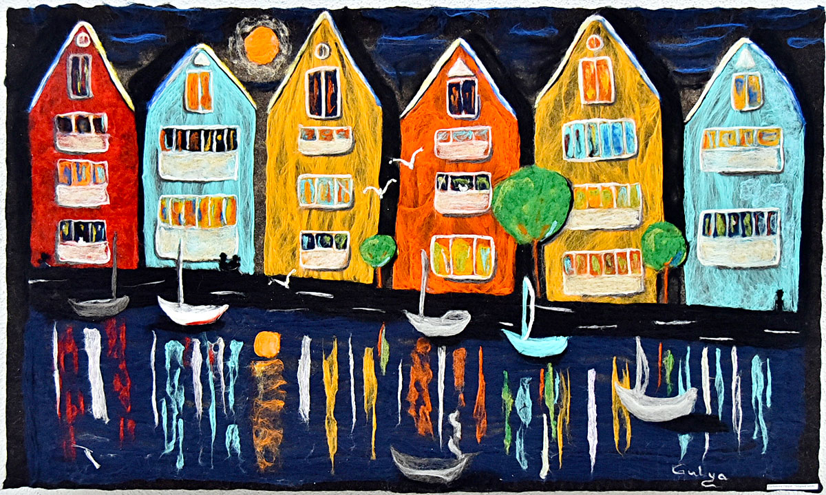 Туркменские художницы представили свои лучшие работы 