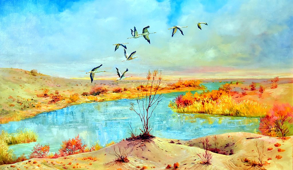 Şekillendiriş sungaty muzeýinde baýramçylyk sergisi gurnaldy