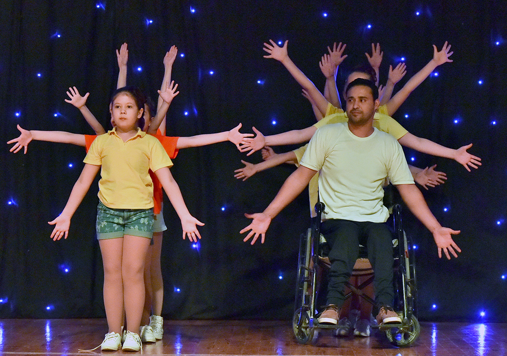 Sport tansy milli mekdebiniň wekilleriniň  çykyşy