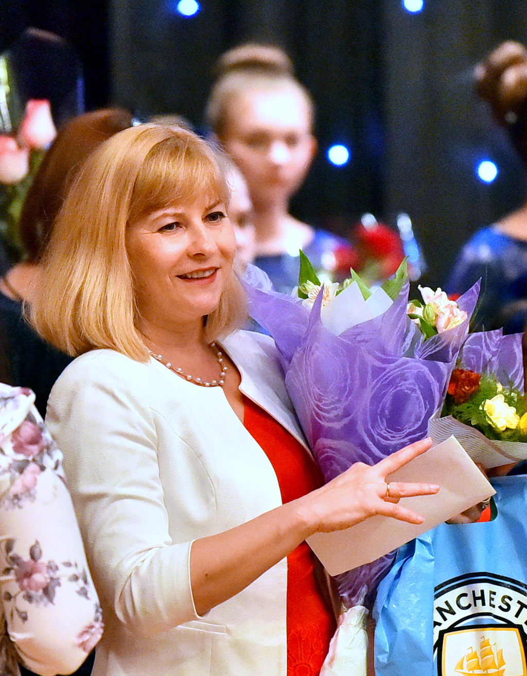 Sport tansy milli mekdebiniň wekilleriniň  çykyşy