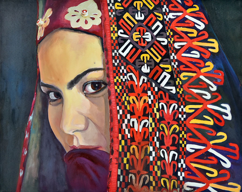 Taryhy-medeni mirasyň we ýörelgeleriň waspy žiwopis eserlerinde 